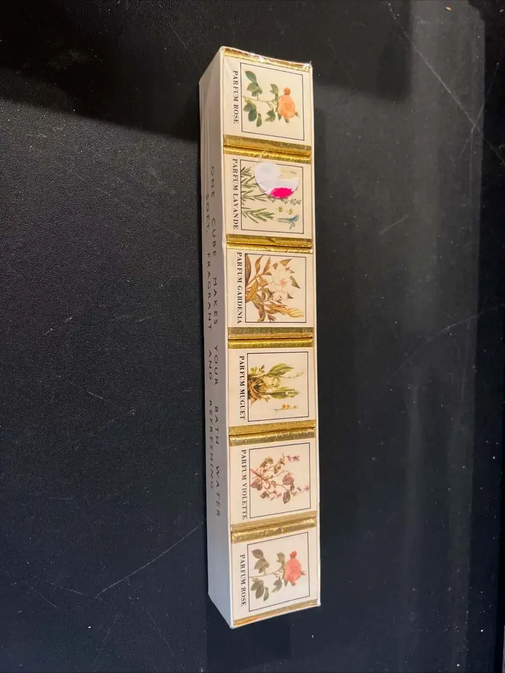 Vintage Bath Cubes The Fragrance of an English Country Garden Assorted Soap Set
